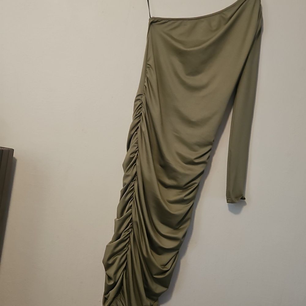 Babe woman one shoulder dress S